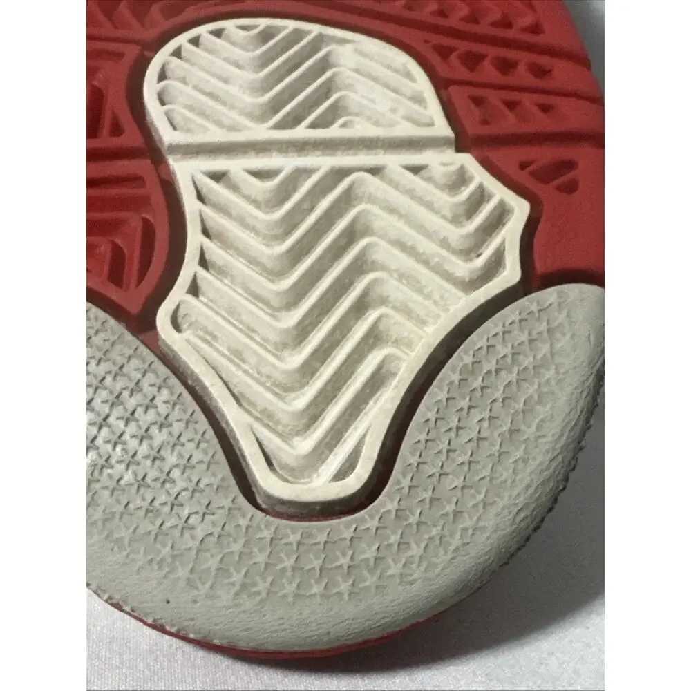 Nike Air Jordan 4 Retro OG Fire Red PS Size 12C White Black BQ7669-160 Kids